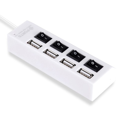 Ổ CẮM USB 4 CỔNG CÓ CÔNG TẮC