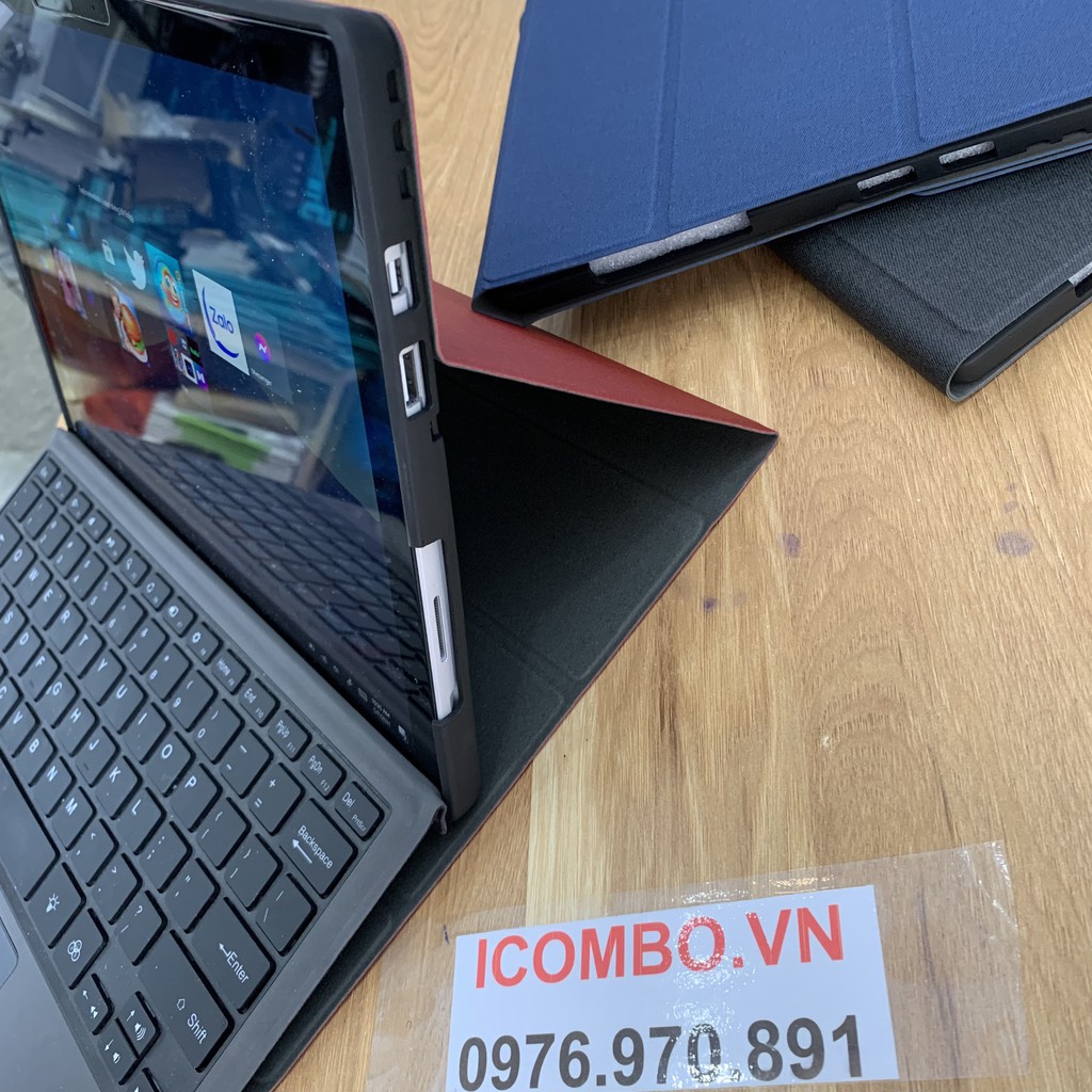 Bao da Surface Pro 4,5,6,7, surface pro X tiện dụng, sang trọng, chống va đập cho máy