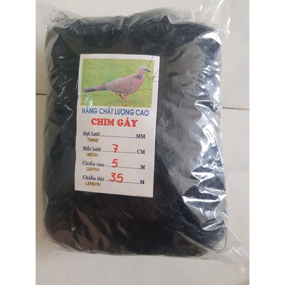 Lưới bẫy chim cu gáy, gà rừng