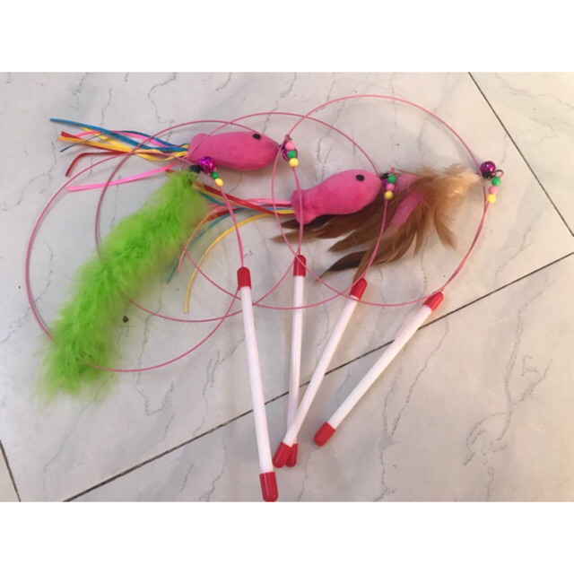 Đồ chơi cần câu cho mèo