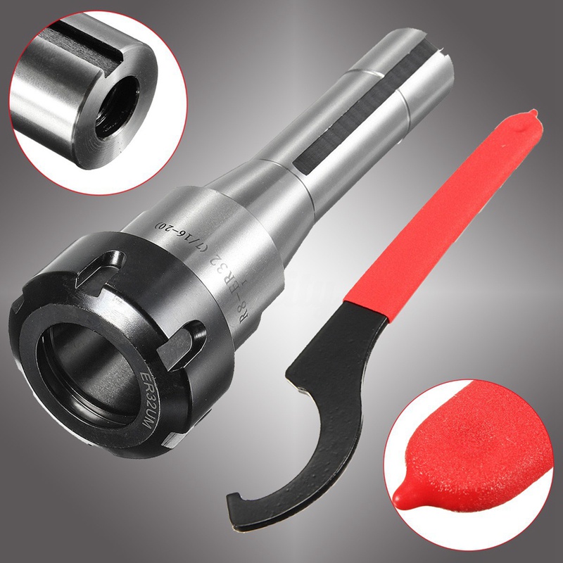 1 Đầu kẹp R8-ER32 6.3 inch 7/16 cho máy tiện CNC R8