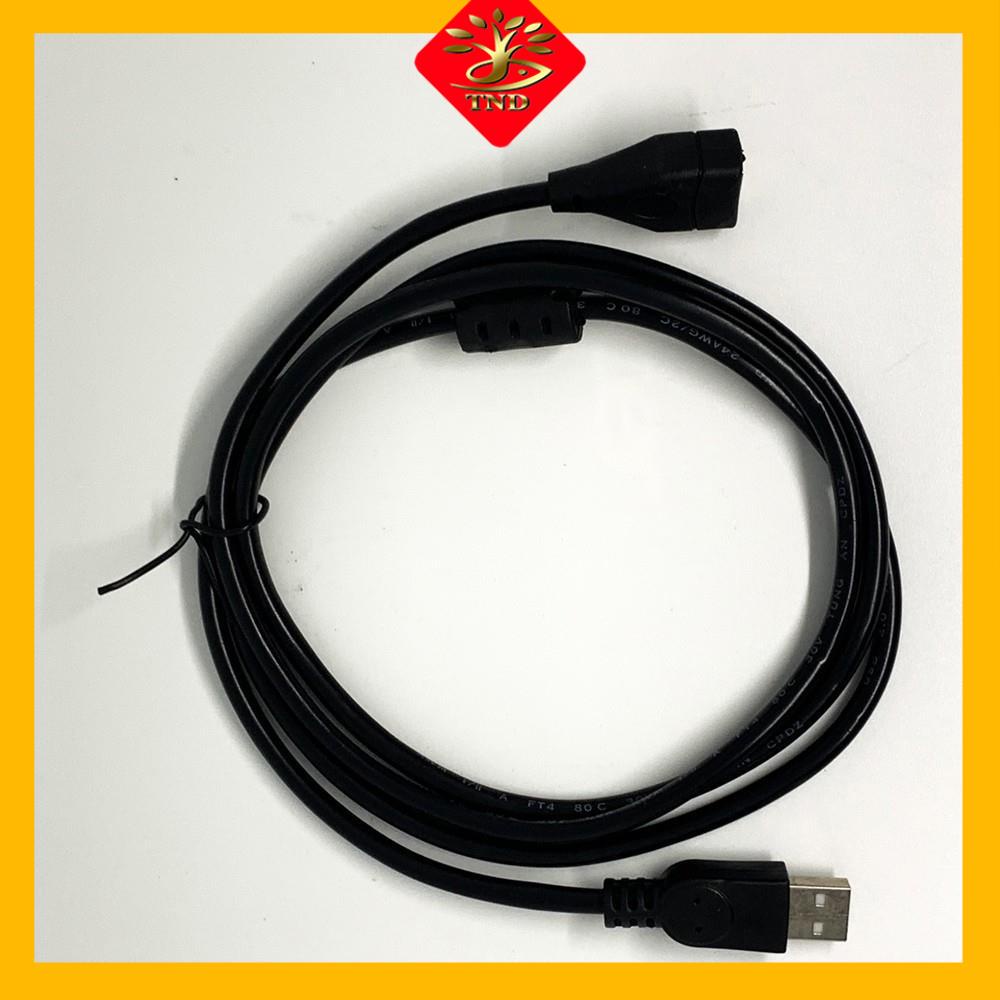 Dây Nối Dài USB Chuẩn 2.0 Đen + Dây USB Máy In Arigato Dài 1.5m 3m 5m.