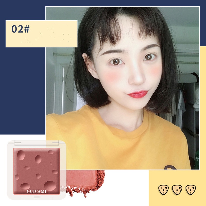 [Hàng mới về]Phấn má hồng GUICAMI sắc tố cao màu tự nhiên mềm và mịn bền màu lâu trôi dễ sử dụng không bết dính | BigBuy360 - bigbuy360.vn