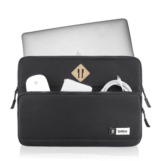 TÚI CHỐNG SỐC TOMTOC (USA) MULTI FUNCTION MACBOOK PRO 13″ NEW GRAY