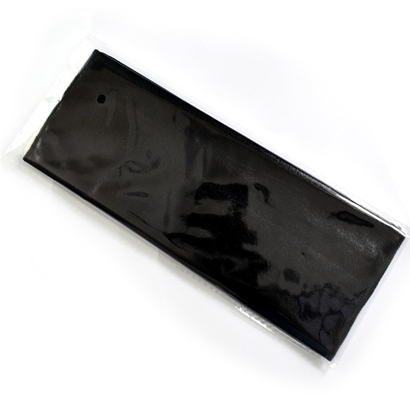 Găng Tay Hở Ngón Bằng Da Giả Màu Đen Trơn Phong Cách Punk Dùng Lái Xe Mô Tô / Tiệc Halloween Cho Nữ