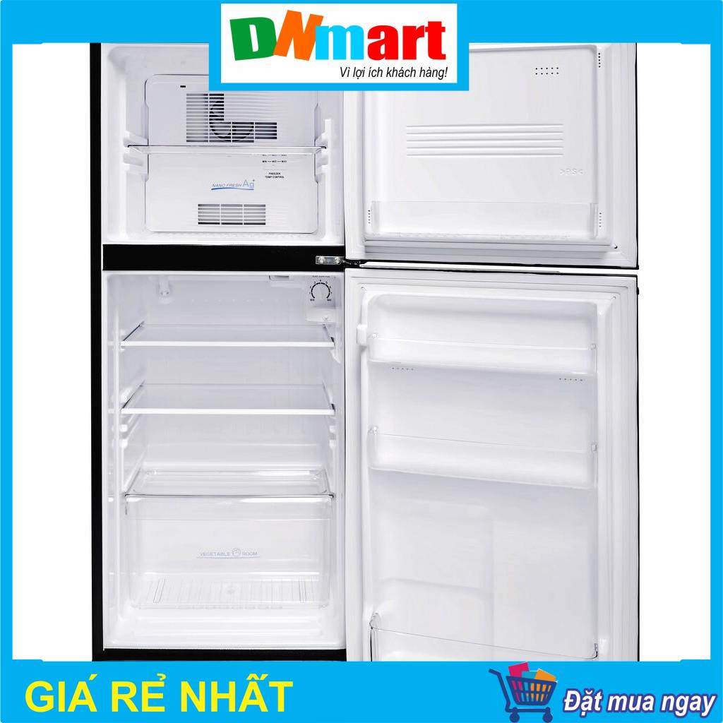 Tủ lạnh Aqua AQR T150FA.BS 2 cánh inverter 150L