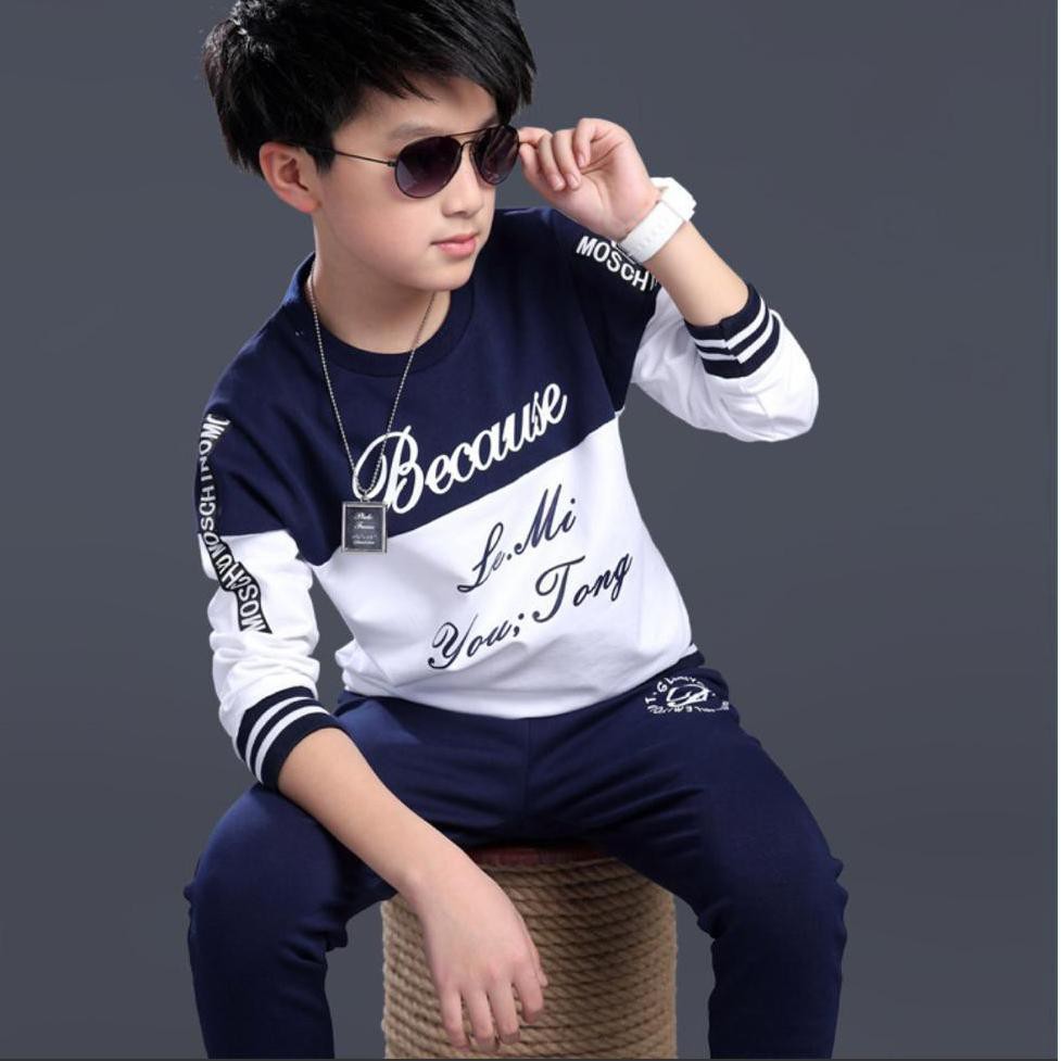 (Kta.15Jl21N) Bộ quần áo Sweater hiện đại nhập khẩu từ 3-12 tuổi