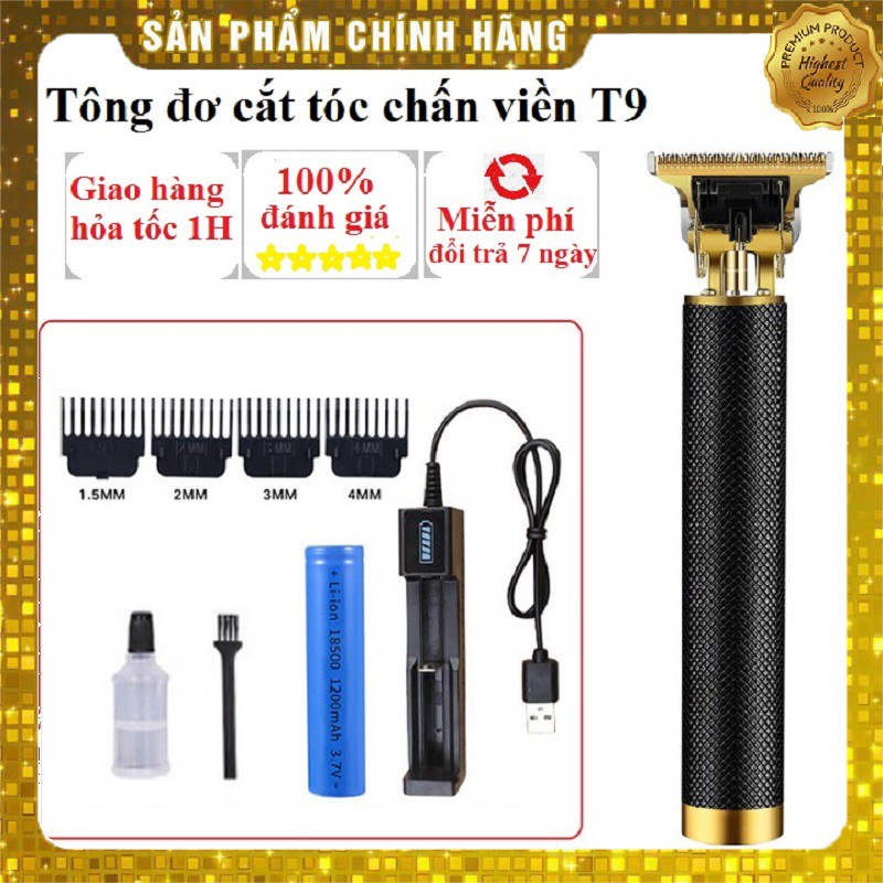 Tăng đơ cắt tóc cho bé chấn viền tạo kiểu chuyên nghiệp sử dụng pin sạc 1200 mAh - Hàng chính hãng nội địa Trung