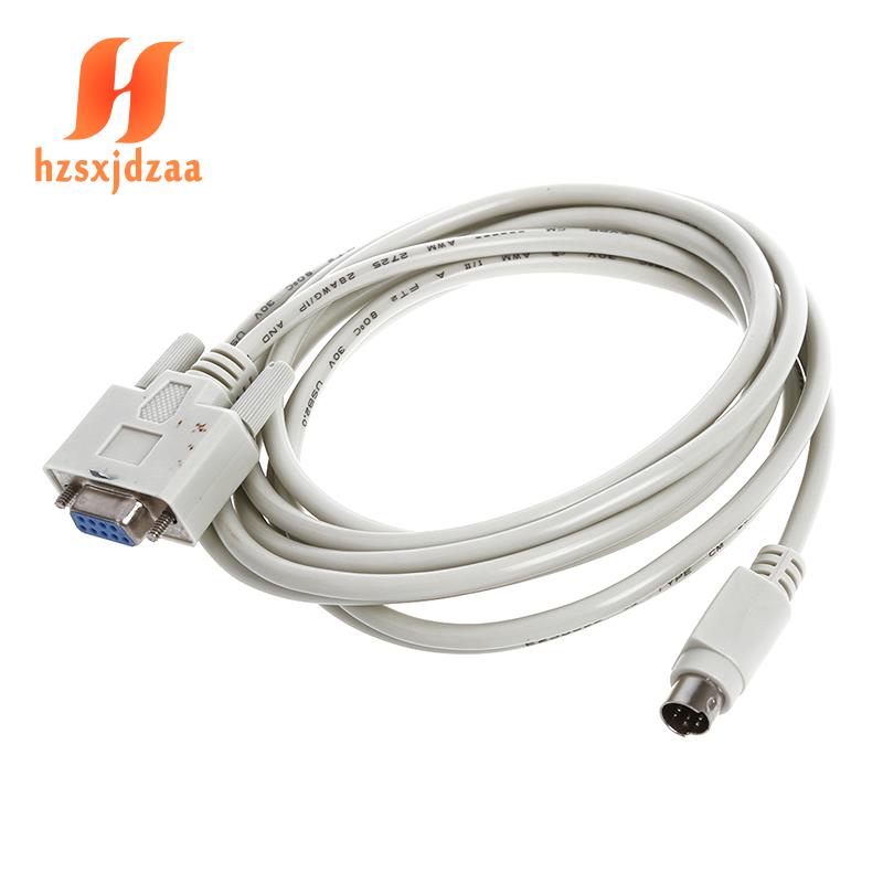 Dây Cáp Chuyển Đổi Db9P Sang 8p Mini Din Rs232 8.2 Ft Cho Plc Dvp-Eh
