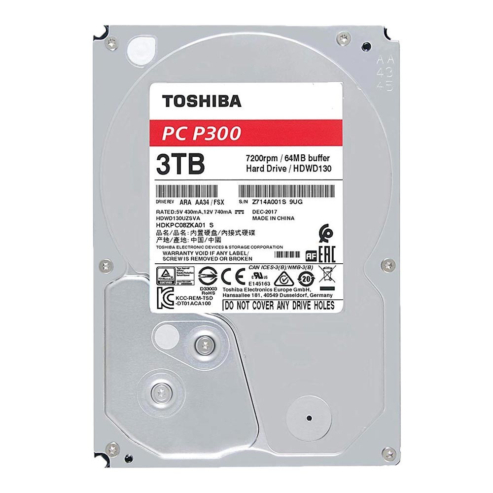 Ổ Cứng Toshiba 3.5'' 3TB