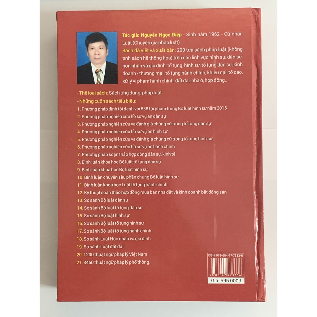 Sách - Từ Điển Pháp Luật Việt Nam - 5665 Từ ( Nguyễn Ngọc Điệp ) | BigBuy360 - bigbuy360.vn