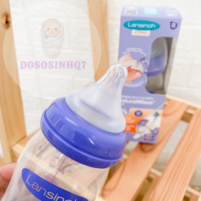 [CHÍNH HÃNG] BÌNH SỮA LANSINOH MOMMA 160ML/240ML