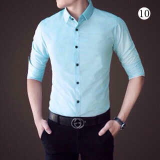 [ sỉ ] sơ mi nam body hàn quốc