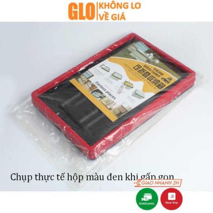 Thùng Nhựa Đựng Đồ Gấp Gọn Cốp Xe Hơi Đa Năng