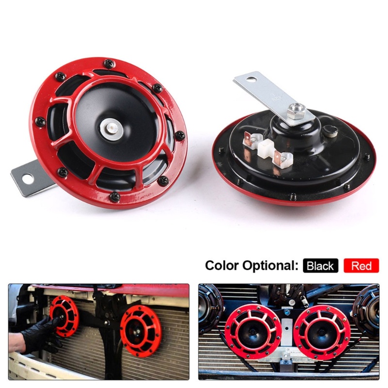 Còi Điện 12V Siêu Lớn Chống Thấm Nước Thông Dụng Cho Xe Hơi / Xe Máy