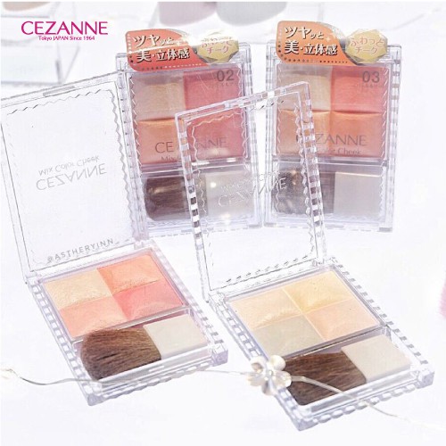 Phấn Má CEZANNE Mix Color Cheek - 8g