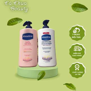[ HCM ]  Sữa Dưỡng Thể Vaseline Healthy Even Tone, Dưỡng Trắng Da Toàn Thân Tức Thì 400ml