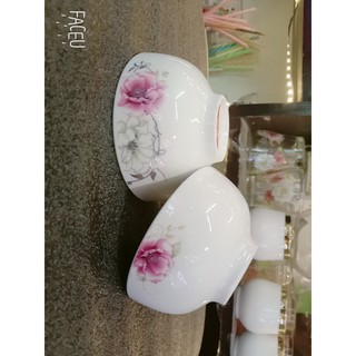 BÁT MẮM BÁT CHẤM SỨ CHÉN MẮM CHÉN CON HOA HỒNG