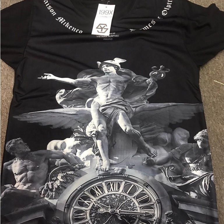 Áo Phông Unisex, Áo Thun Nam Nữ In Hình 3D Vị Thần Thời Gian Hot Trend Hè 2021 Chất Thun Co Giãn 4C - AC116 - Shopmens | BigBuy360 - bigbuy360.vn