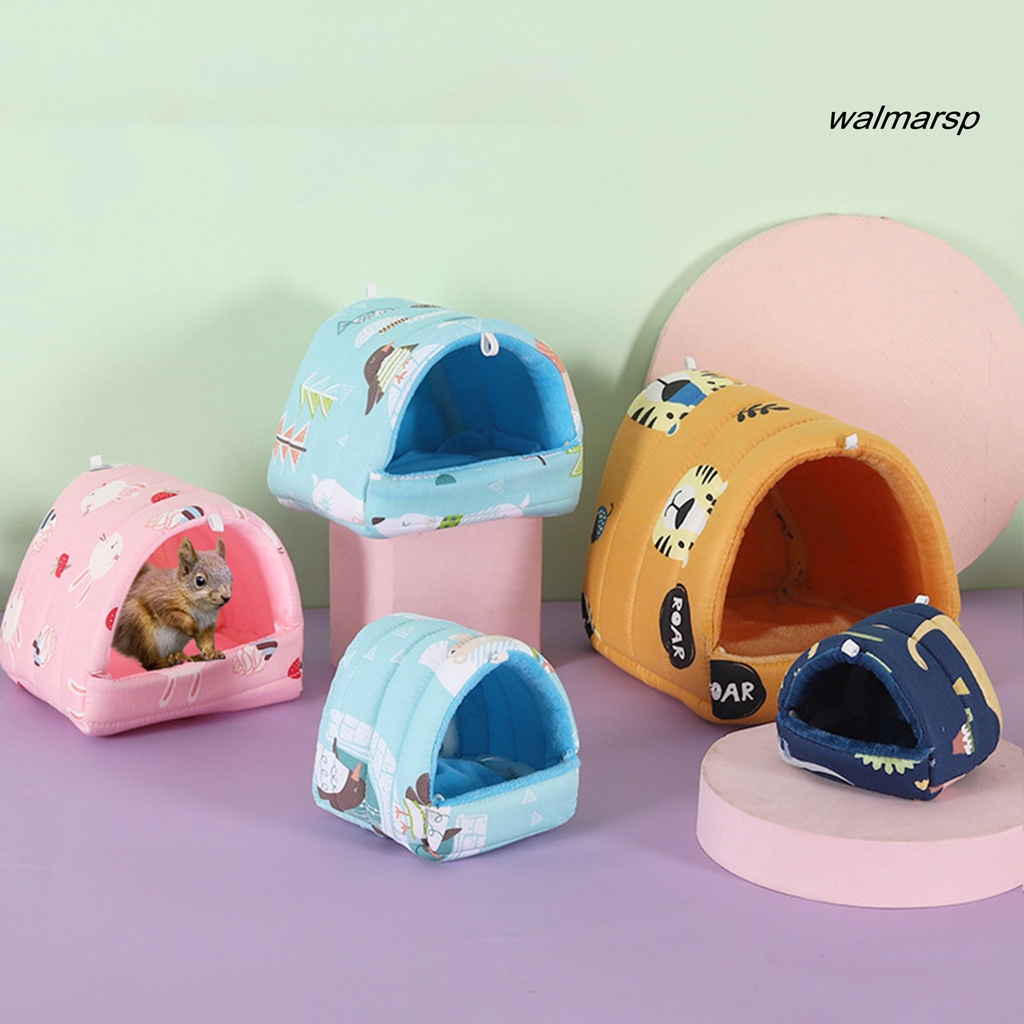Võng Treo Vải Bông In Họa Tiết Dễ Thương Dành Cho Thú Cưng Chuột Hamster