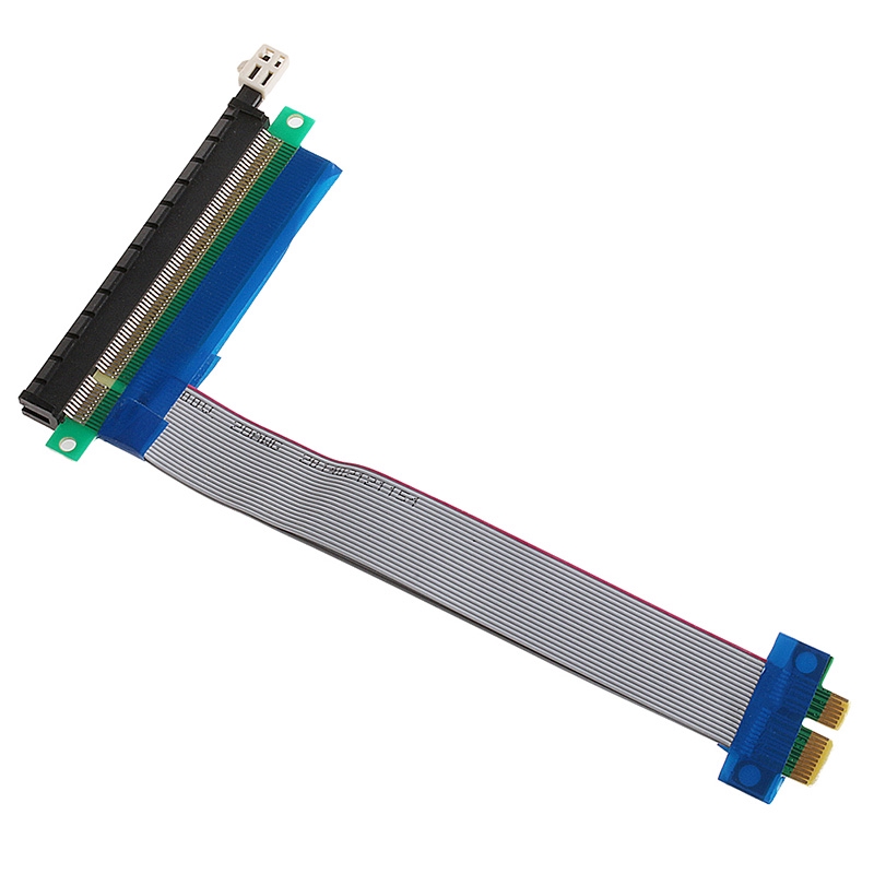 Flexible Flat Cable PCIe PCI Express 1x To 16x Extender Riser FFC PCI-E 1x-16x 