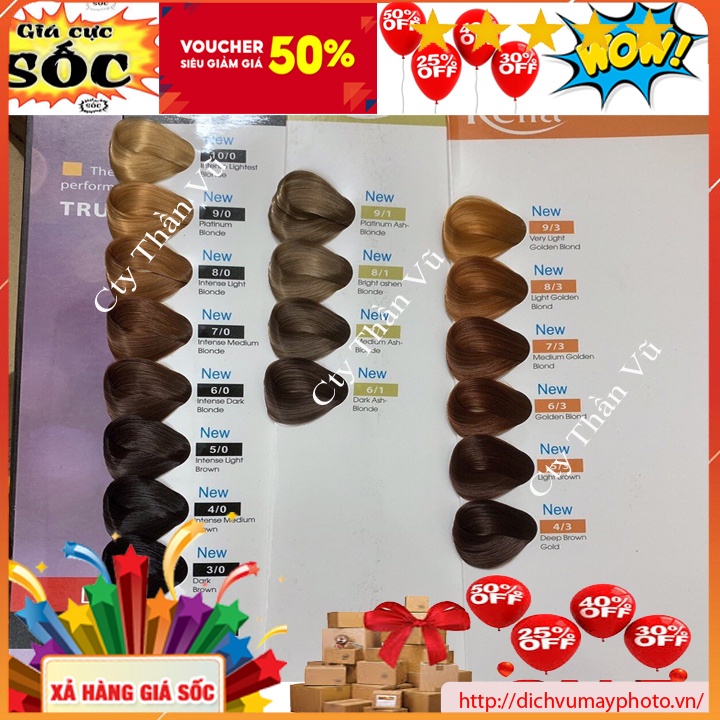Kem nhuộm tóc chuyên nghiệp KELLA 100ML  Nhuộm Chuẩn Salon Lên Màu Đẹp kholinhkienmayin