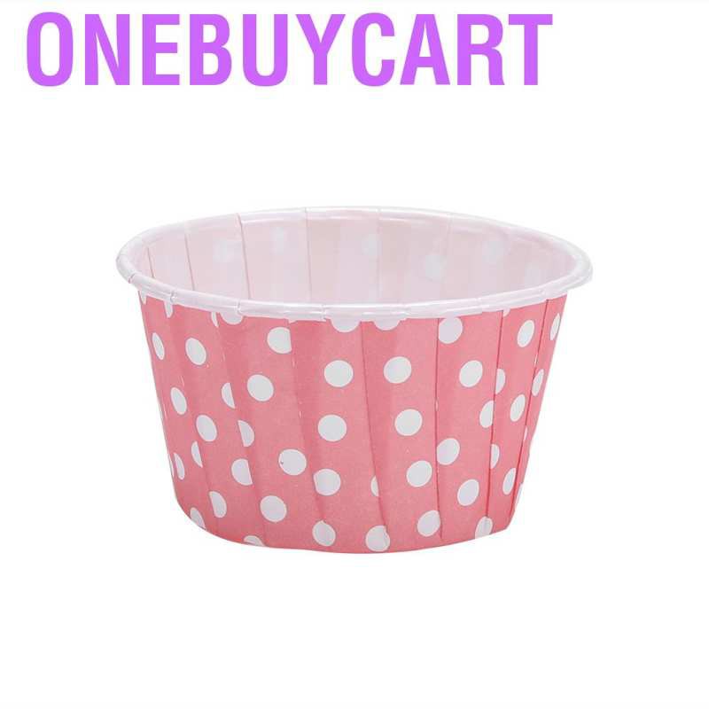 Set 100 Cốc Giấy Làm Bánh Cupcake