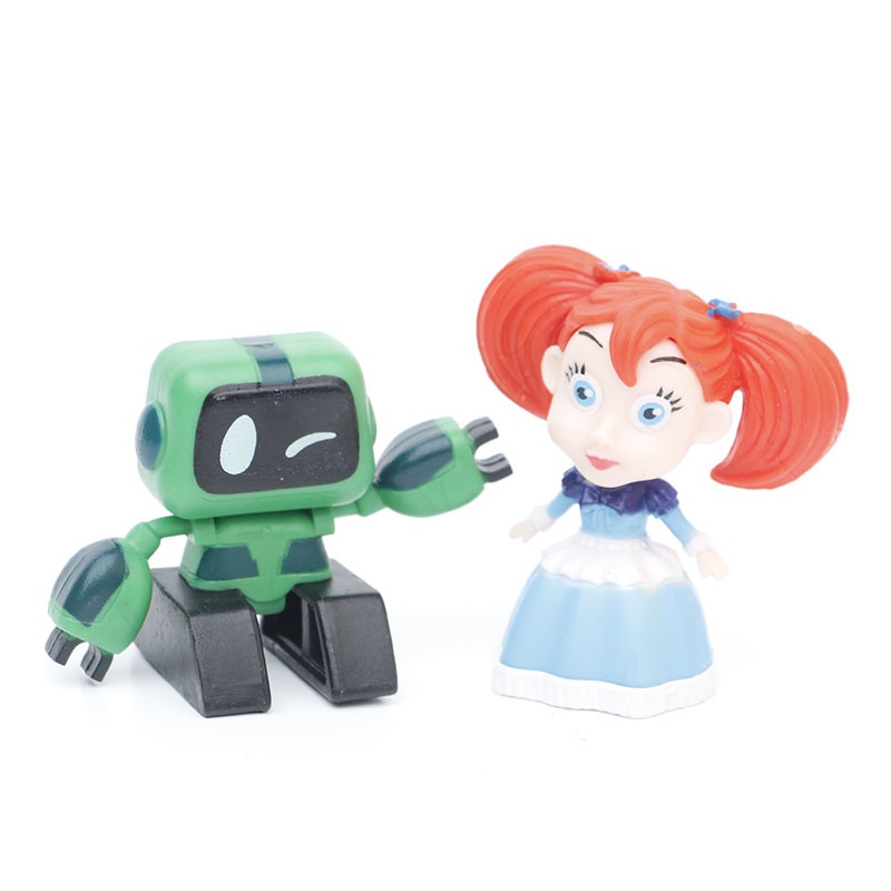 Set 8 Mô Hình Nhân Vật Trong Phim Hoạt Hình &quot;Huggy Wuggy&quot; 4-10CM
