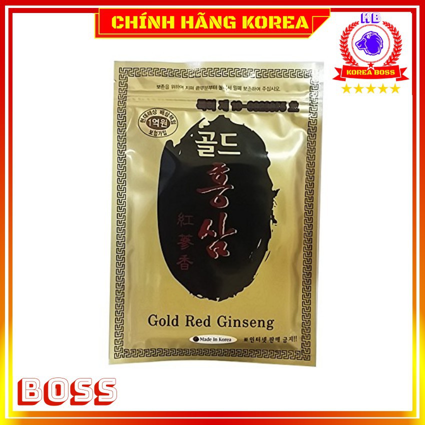 Cao dán sâm hàn quốc chính hãng, túi 20 miếng - Cao dán hồng sâm đen - Chăm sóc chấn thương