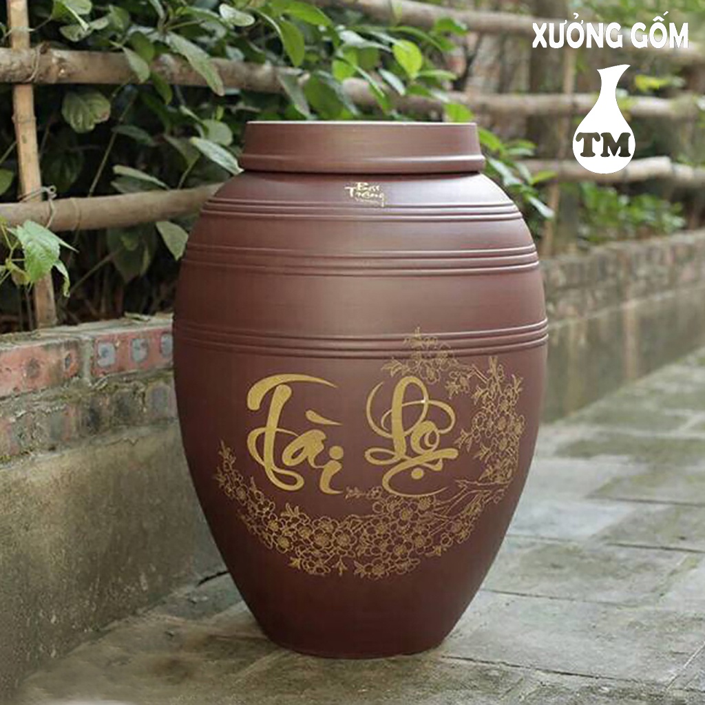 Chum Sành Đựng Gạo Không Tráng Men Nhiều Kích Thước - Xưởng Gốm TM