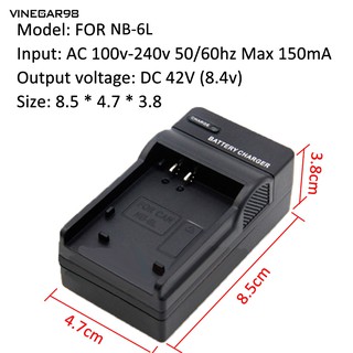 Củ Sạc Us Cho Máy Ảnh Canon Nb-6L