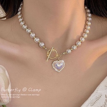 Vòng cổ Ngọc Trai Thời Trang Mùa Hè Mới 2023 Dành Cho Nữ