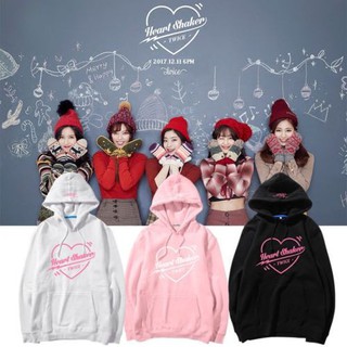 Áo hoodie TWICE Merry & Happy
