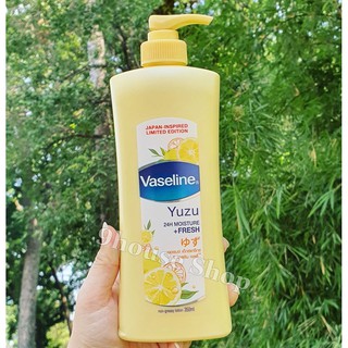 01 Chai Dưỡng Thể Vaseline YUZU Thái Lan 350ml