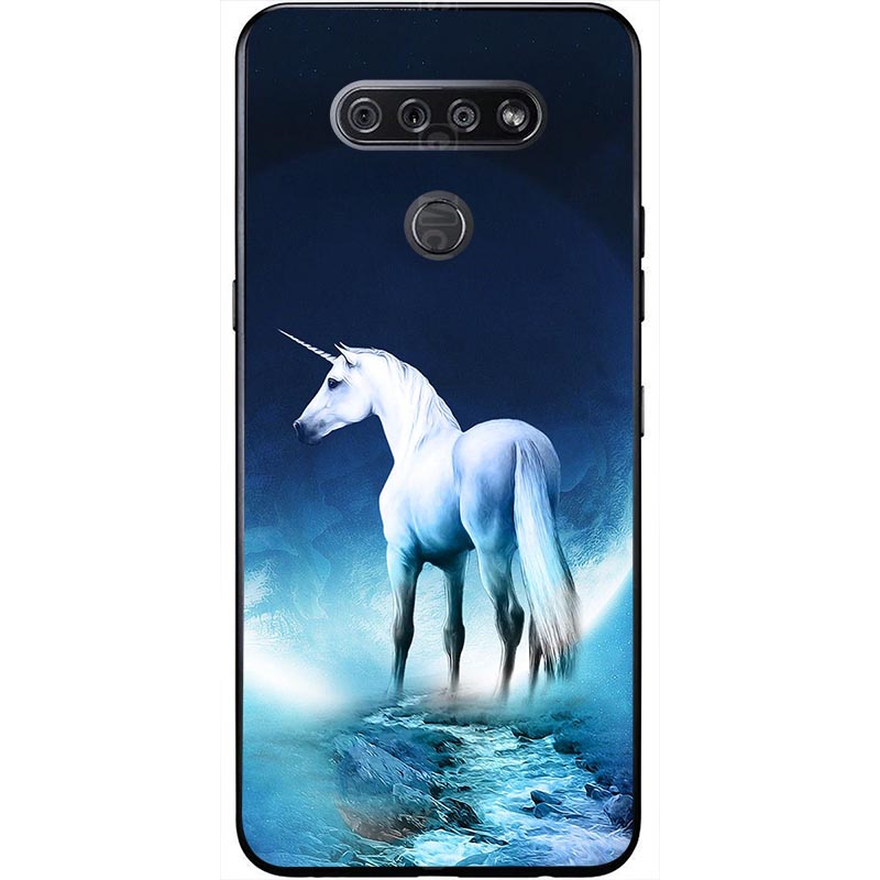 Ốp Ốp Điện Thoại silicone Mềm Cho lg k51 / lmk500um / lg q51 / lm-q510n / q510