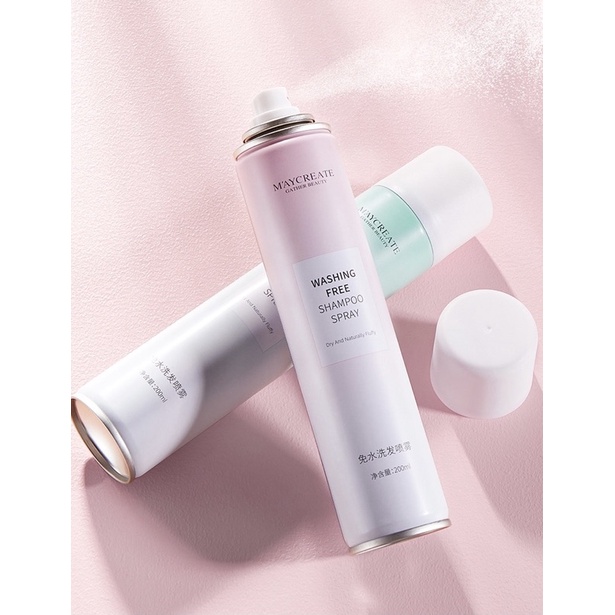 Chai xịt tóc khô giúp tóc bồng bềnh, kiểm soát dầu làm sạch tóc