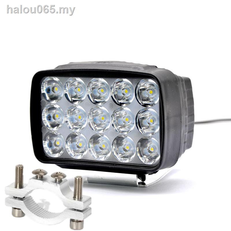 ◎∋Đèn pha xe máy 15 hạt led siêu sáng đậm đặc