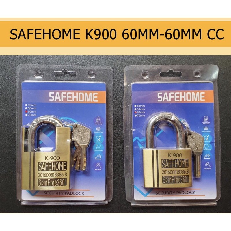 Khoá chống trộm Safehome K900-360 chống đoản