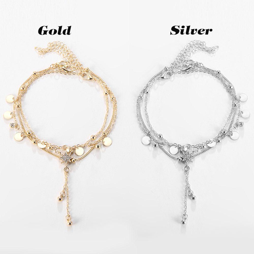 Lắc Chân Dạng Chuỗi Hạt Thời Trang Đi Biển Quyến Rũ Cho Nữ