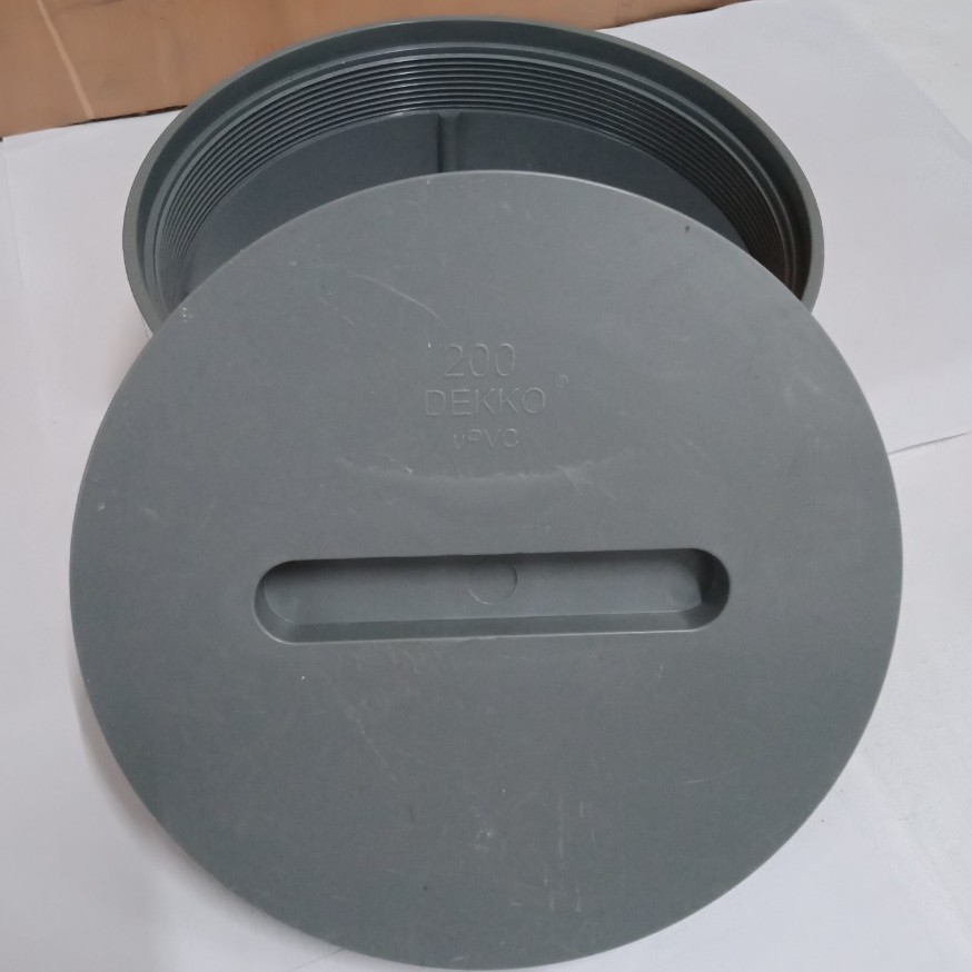 Bịt xả thông tắc PVC PHI 200