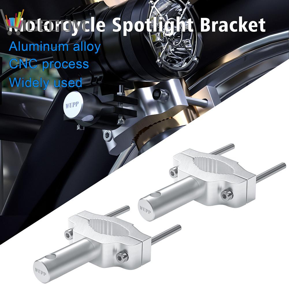 Bộ 2 Giá Đỡ Đèn Pha Xe Máy Bằng Nhôm 20-52mm