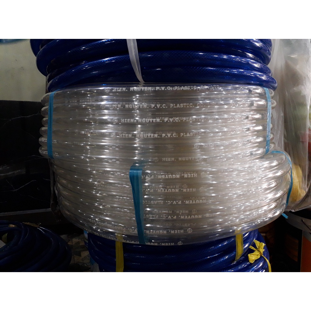 Ống nhựa PVC dẻo trắng trong 16mm, 18mm, 20mm, 25mm