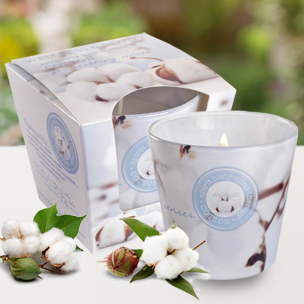 ( HƯƠNG HOA BÔNG ) Ly nến thơm tinh dầu Bartek 115g - Nến thơm phòng cao cấp, khử mùi, trang trí, sáp thơm phòng