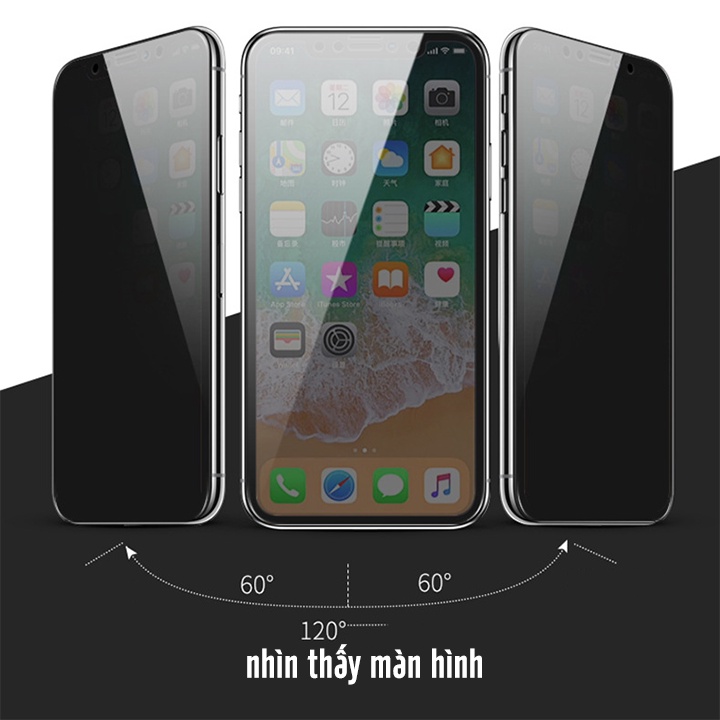 Kính cường lực cho Xiaomi 11T - 11T Pro chống nhìn trộm full viền đen
