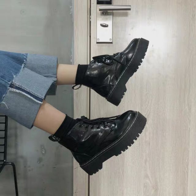 Giày da cao cổ đế cao 4cm, giày tăng chiều cao | BigBuy360 - bigbuy360.vn