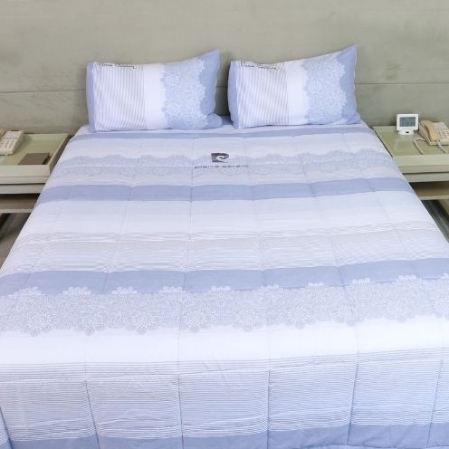 Bộ Drap Gối Hoa Văn Biển Tencel Silky Pierre Cardin PCABDTF001