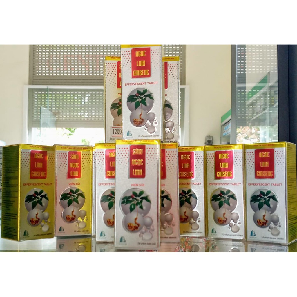 Viên sủi sâm Ngọc Linh