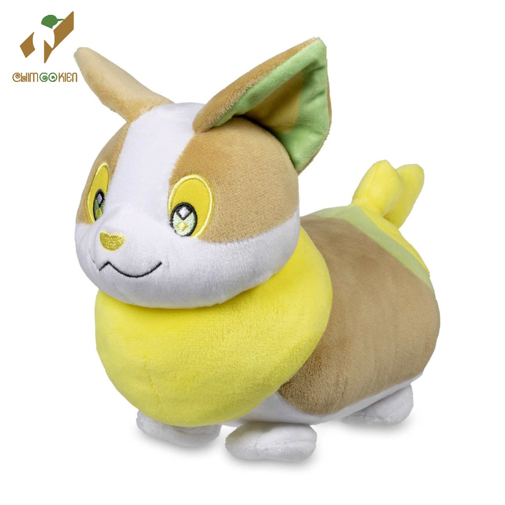 Gấu bông pokemon anime chó corgi Wanpachi(Yamper) 20cm