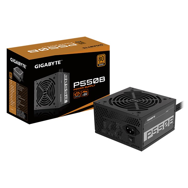 Nguồn Máy Tính GIGABYTE P550B 80 PLUS BRONZE SINGLE RAIL PSU