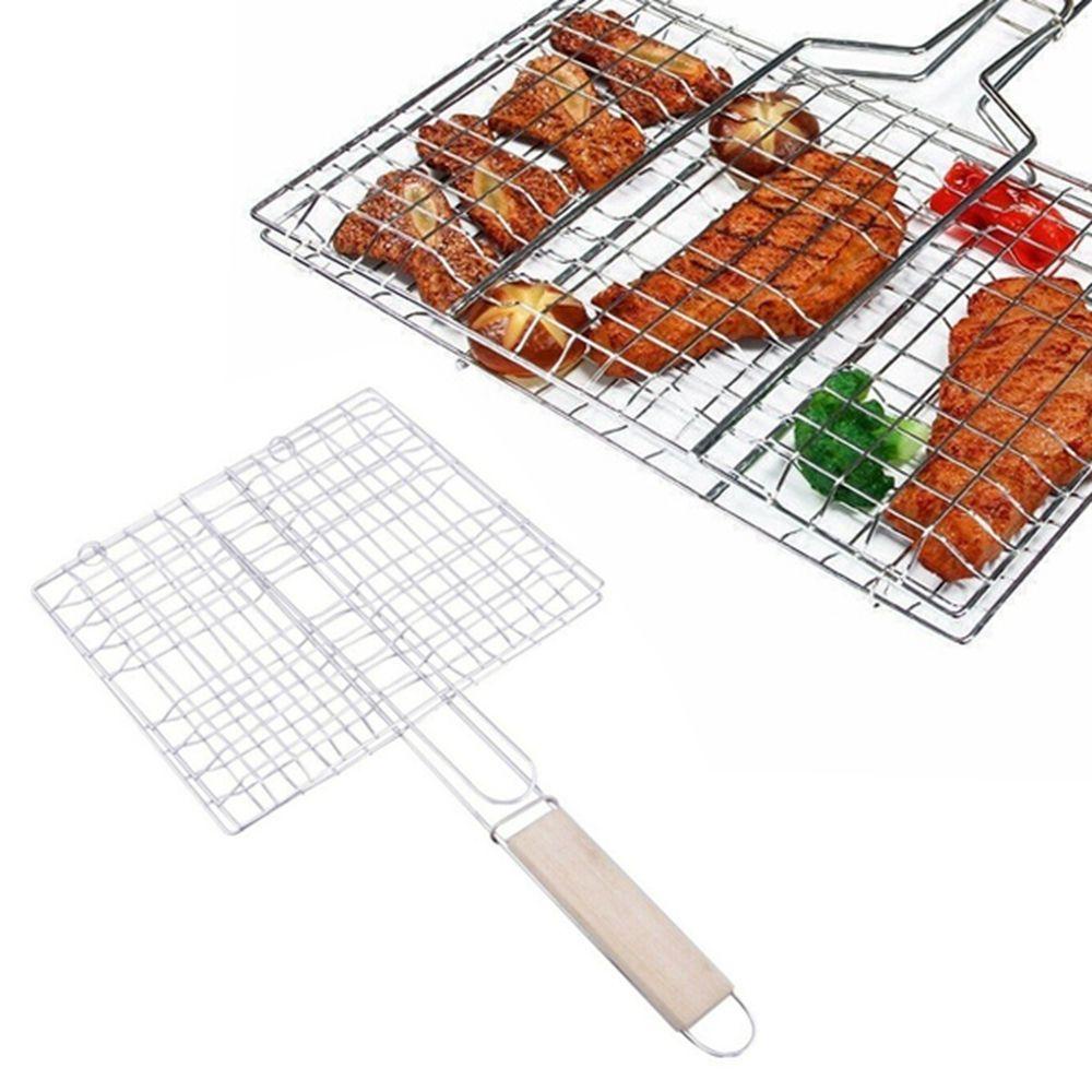 LLOYD Giá Đỡ Thực Phẩm Bằng Sắt Tay Cầm Gỗ Chống Bỏng Tiện Lợi